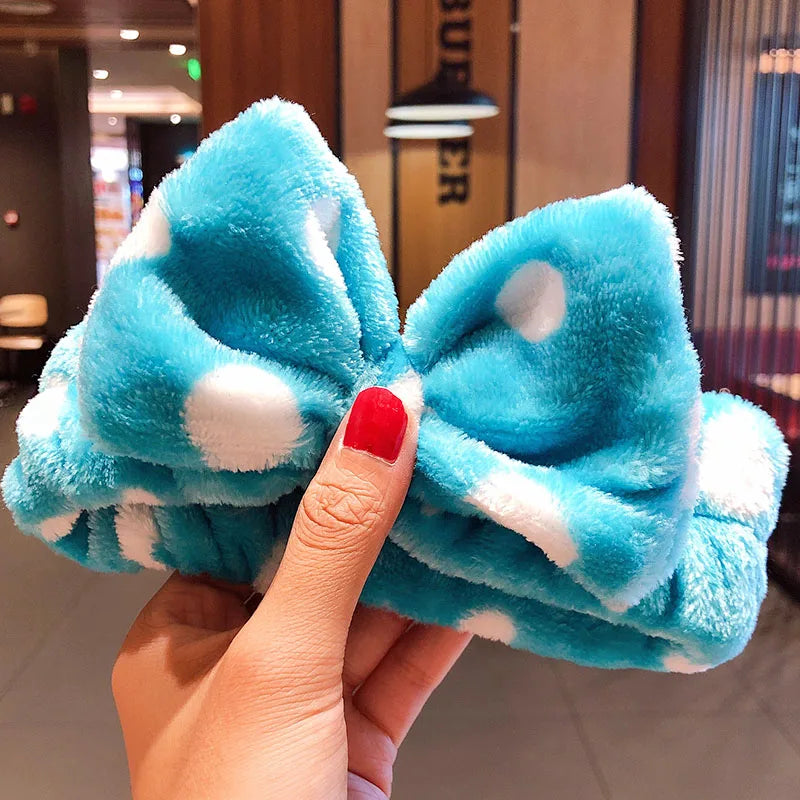 Cute Plush Bow Headband