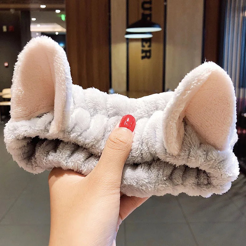 Cute Plush Bow Headband