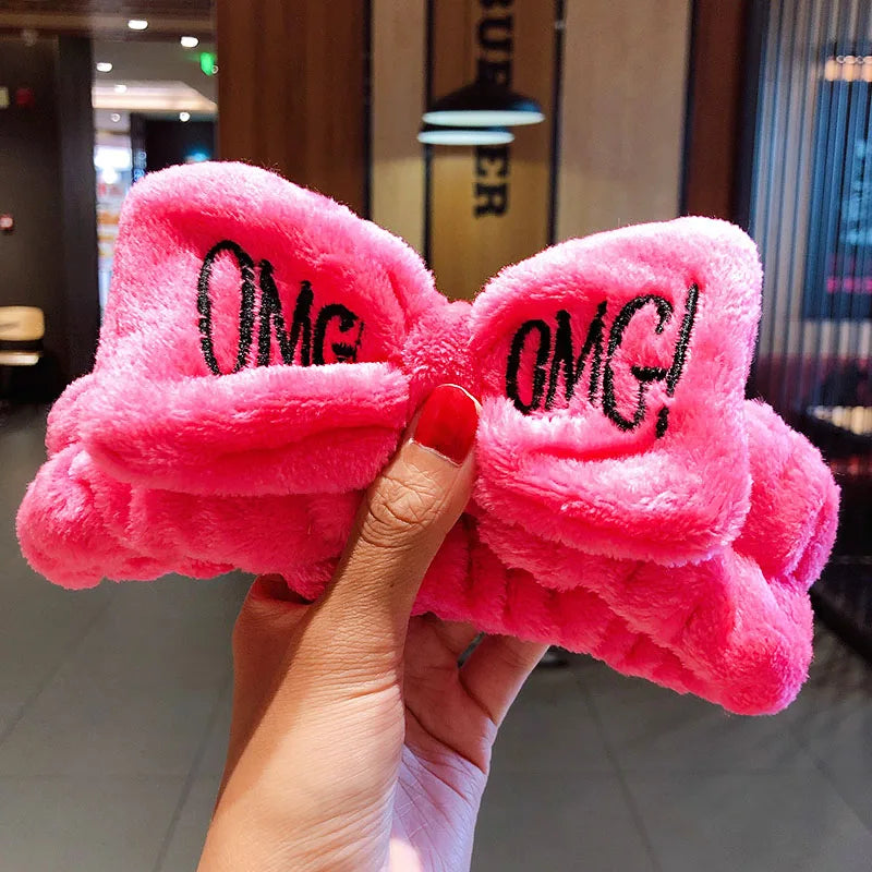 Cute Plush Bow Headband
