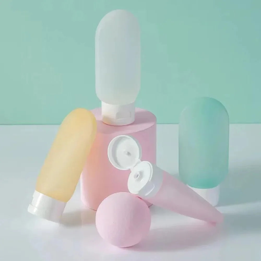 Gentle Silicone Squeeze Bottles - Set Of 4