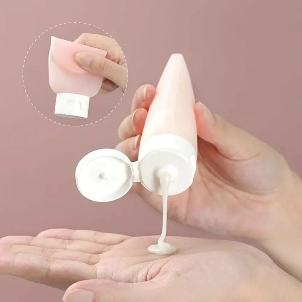 Gentle Silicone Squeeze Bottles - Set Of 4