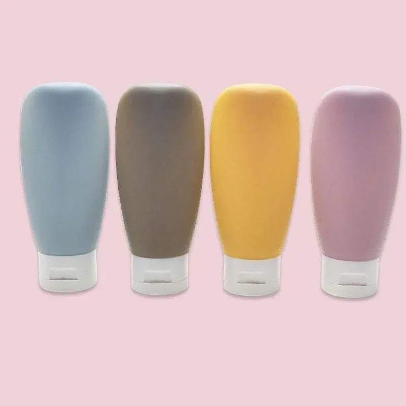 Gentle Silicone Squeeze Bottles - Set Of 4