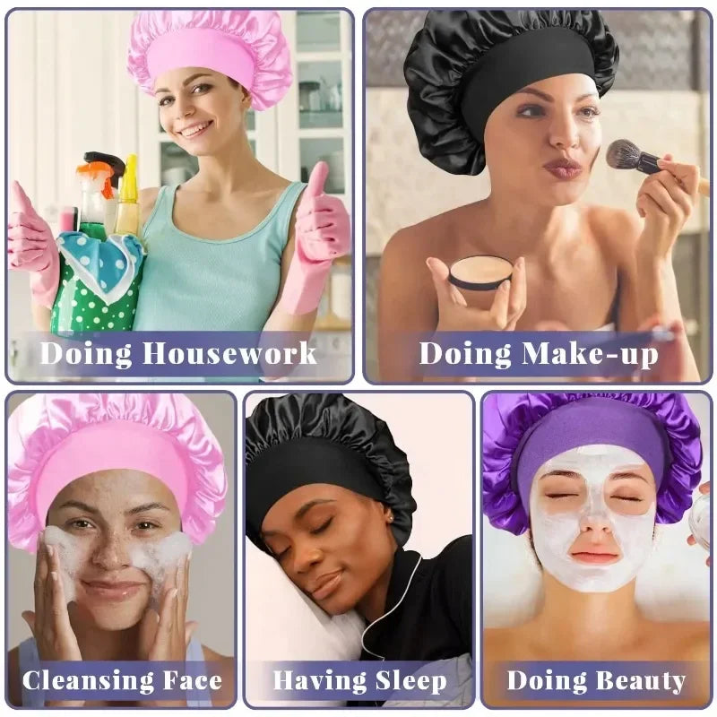 Soft Silk Hair Bonnet