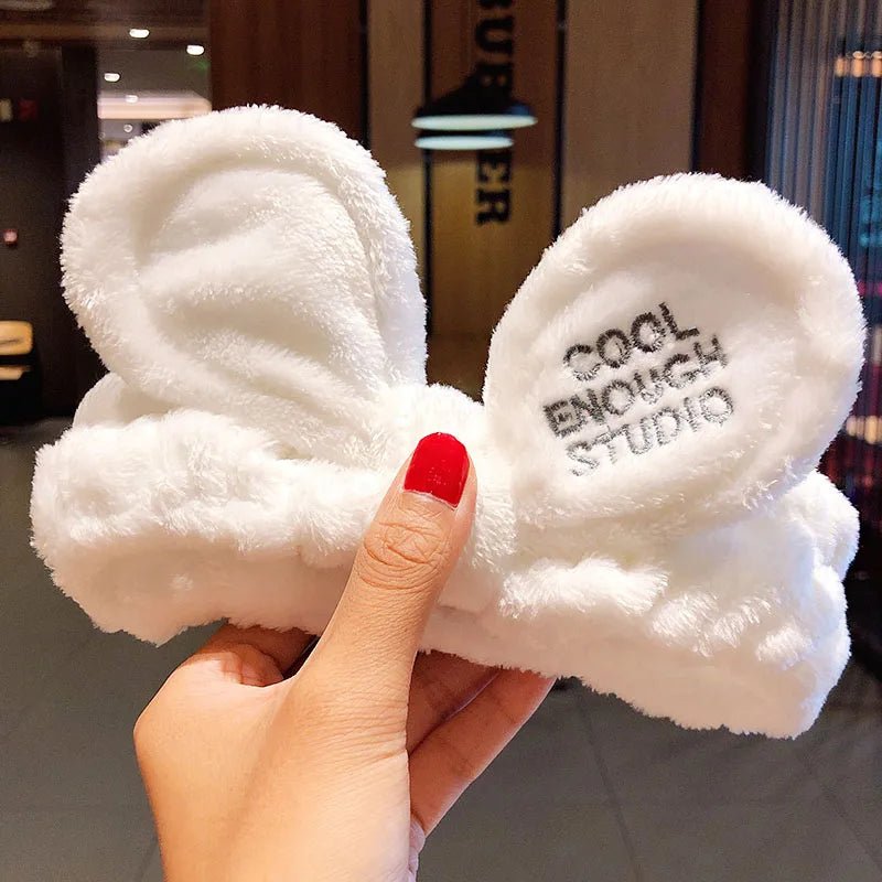 Cute Plush Bow Headband