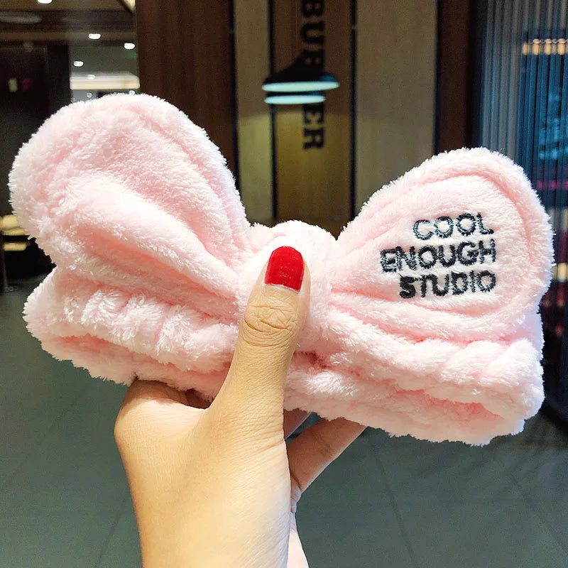 Cute Plush Bow Headband
