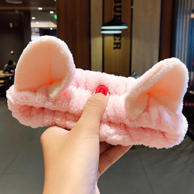 Cute Plush Bow Headband