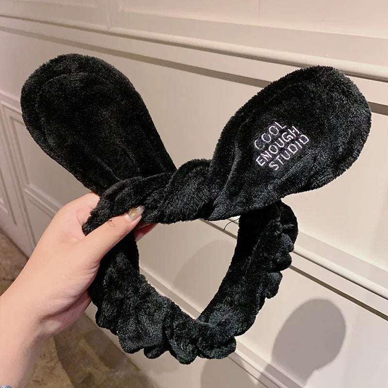 Cute Plush Bow Headband