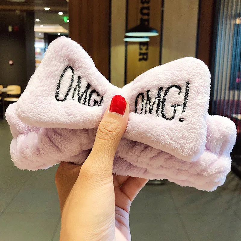 Cute Plush Bow Headband