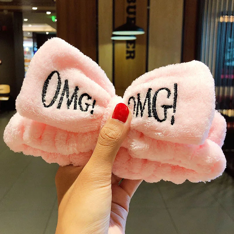 Cute Plush Bow Headband