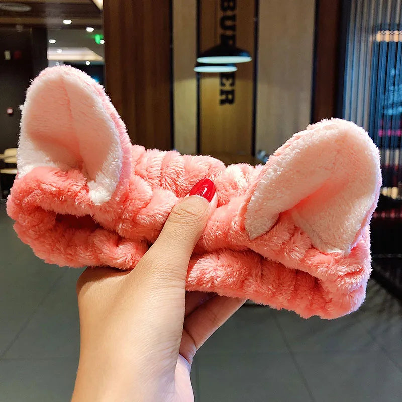 Cute Plush Bow Headband