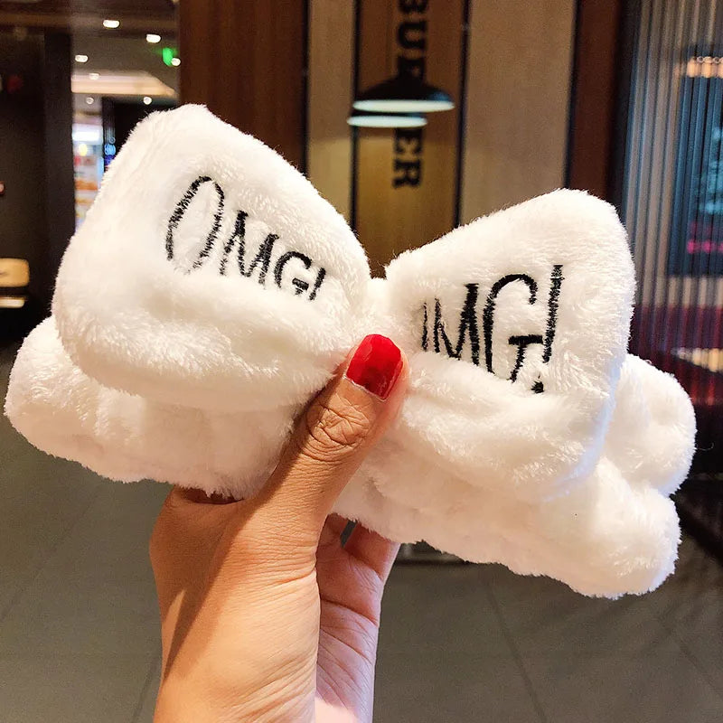 Cute Plush Bow Headband
