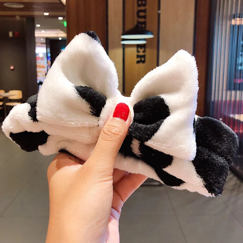 Cute Plush Bow Headband