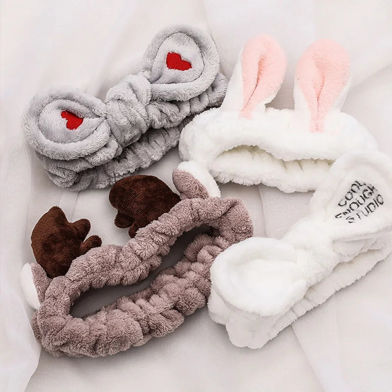 Cute Plush Bow Headband