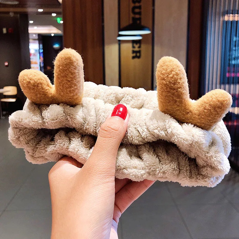 Cute Plush Bow Headband