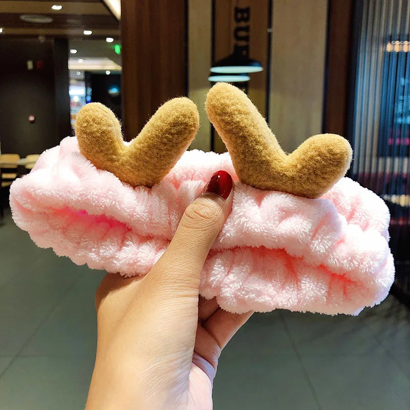 Cute Plush Bow Headband