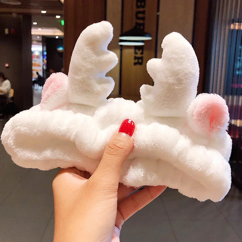Cute Plush Bow Headband
