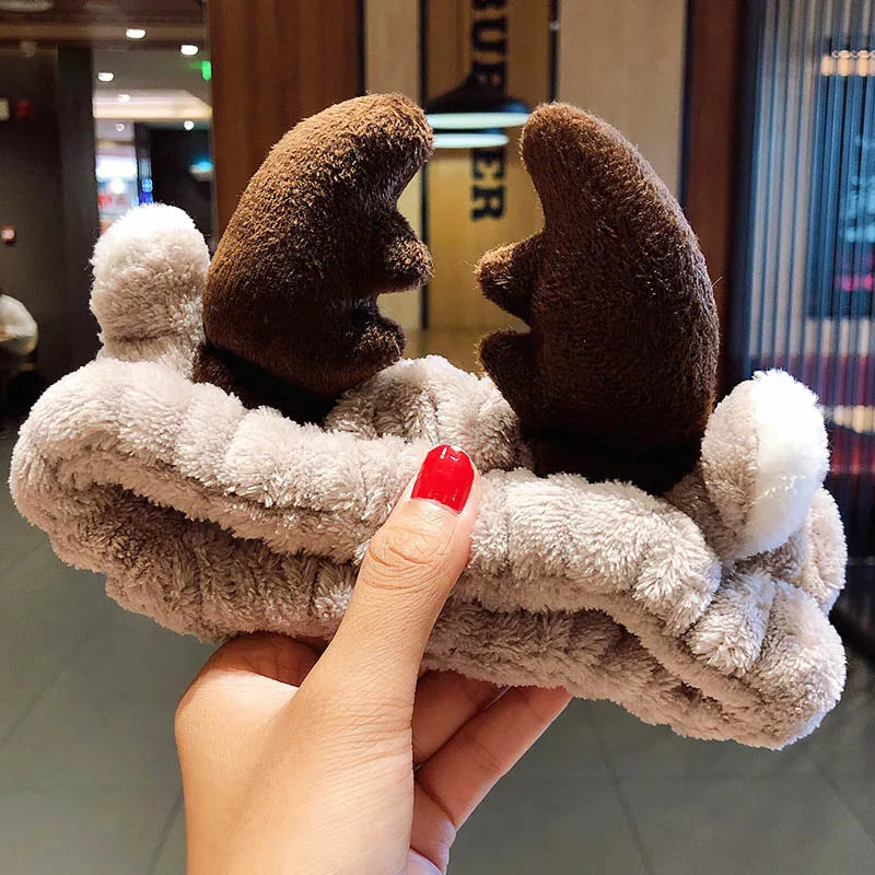 Cute Plush Bow Headband