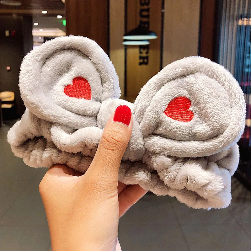 Cute Plush Bow Headband