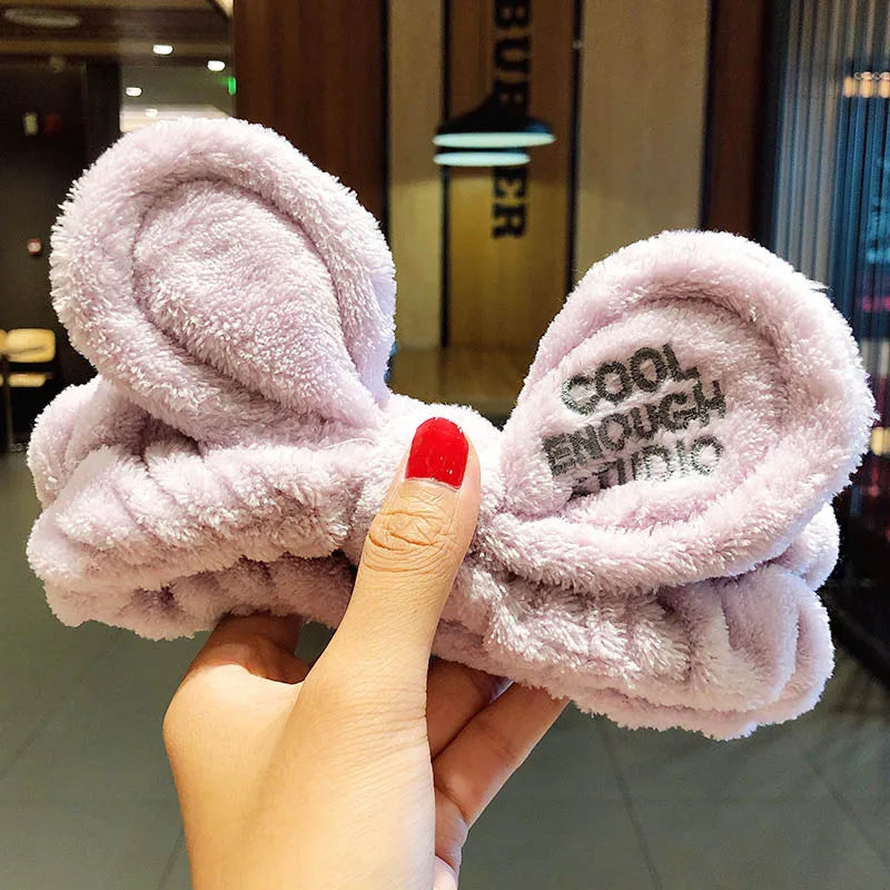 Cute Plush Bow Headband