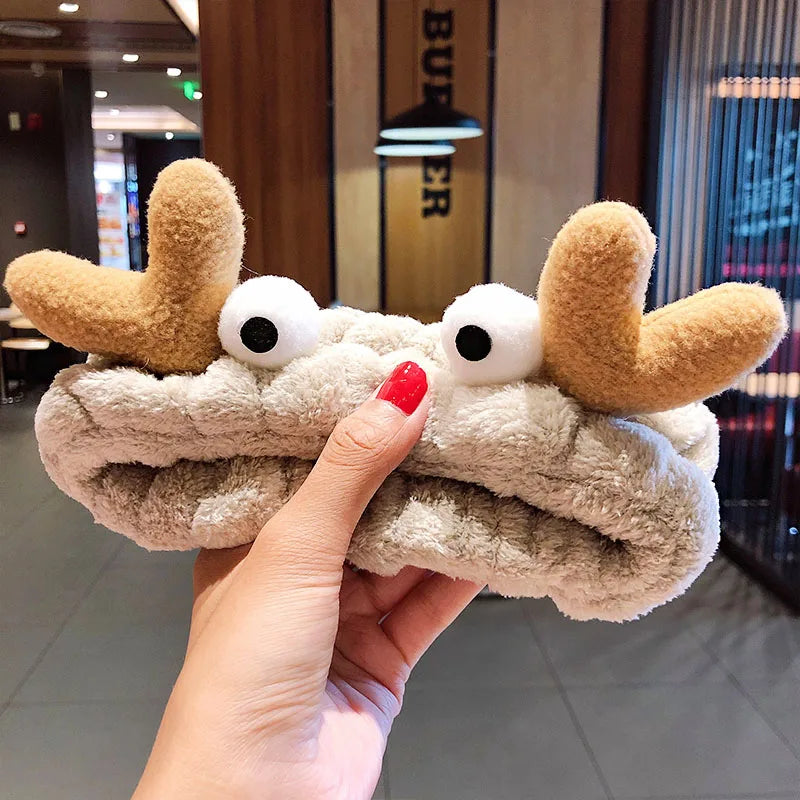 Cute Plush Bow Headband