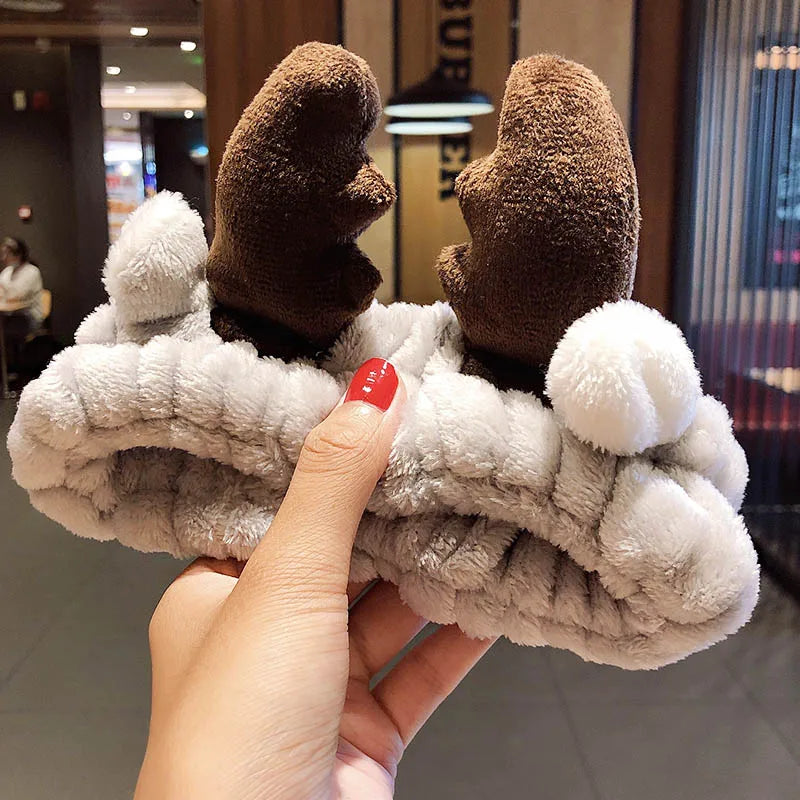 Cute Plush Bow Headband