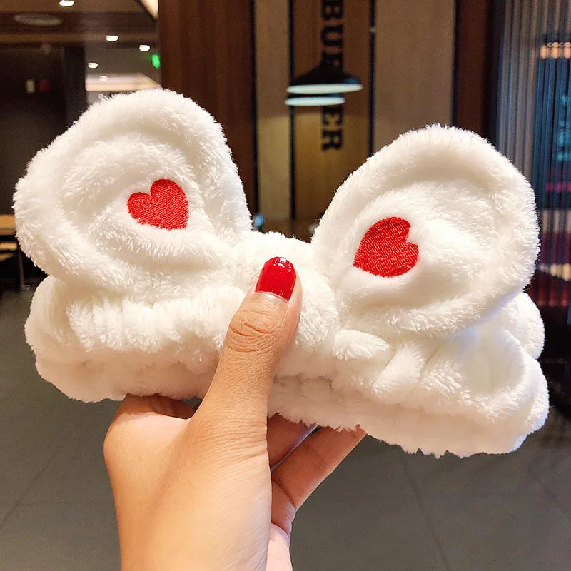 Cute Plush Bow Headband