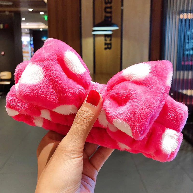Cute Plush Bow Headband