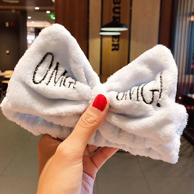 Cute Plush Bow Headband