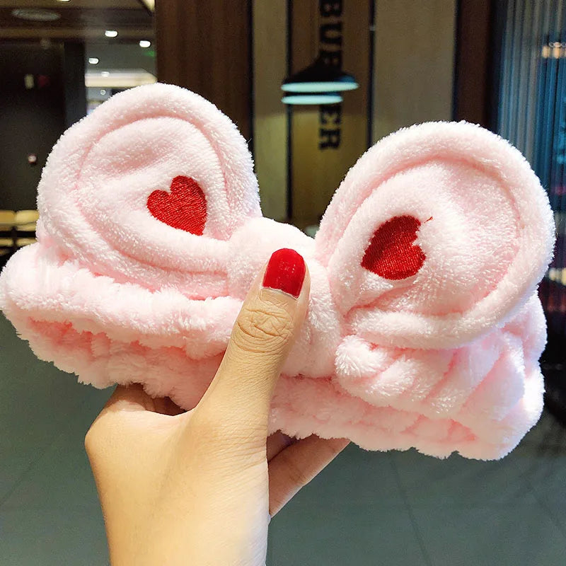 Cute Plush Bow Headband