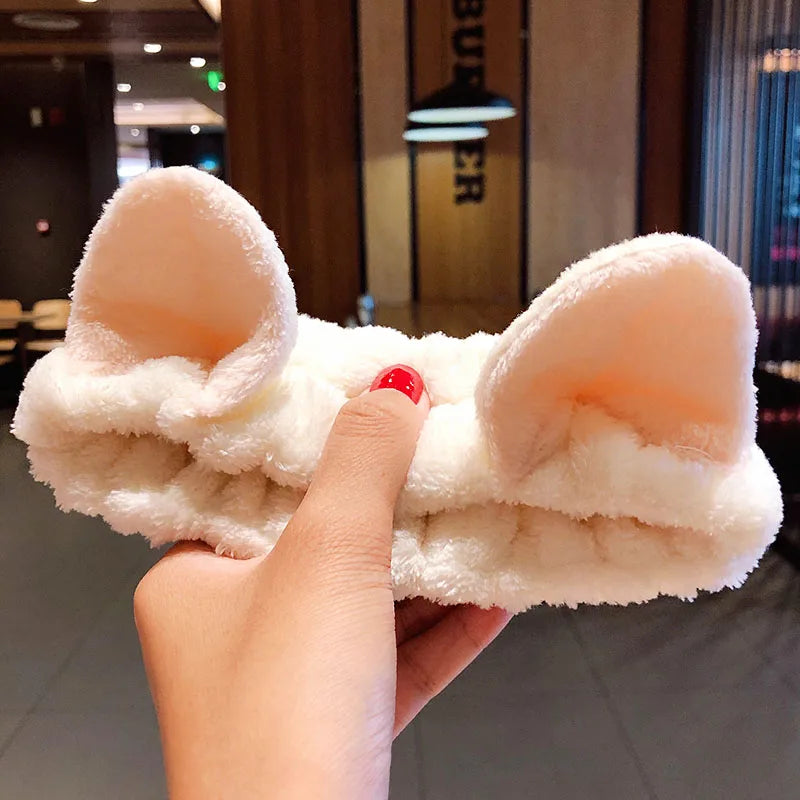 Cute Plush Bow Headband