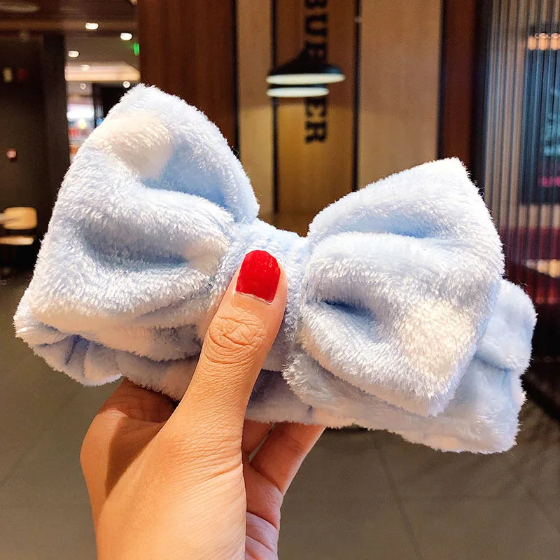 Cute Plush Bow Headband