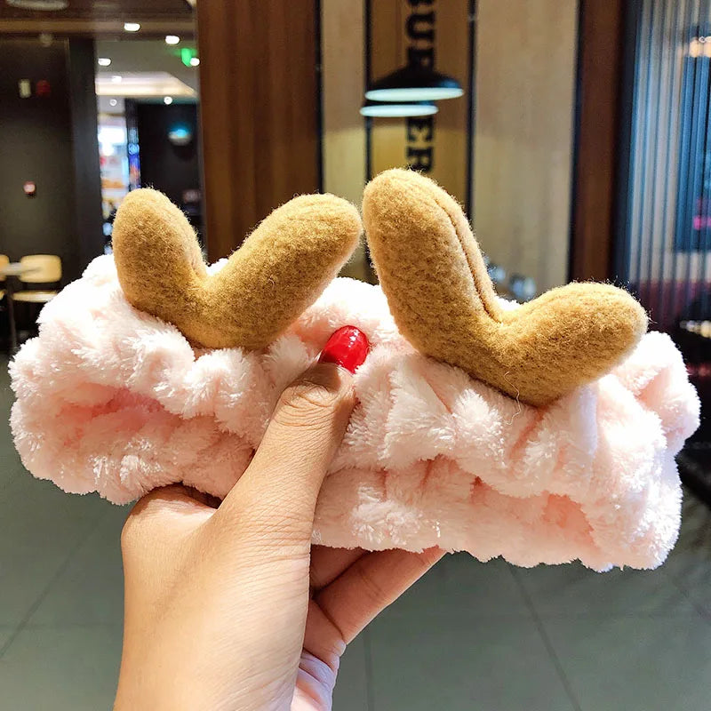 Cute Plush Bow Headband