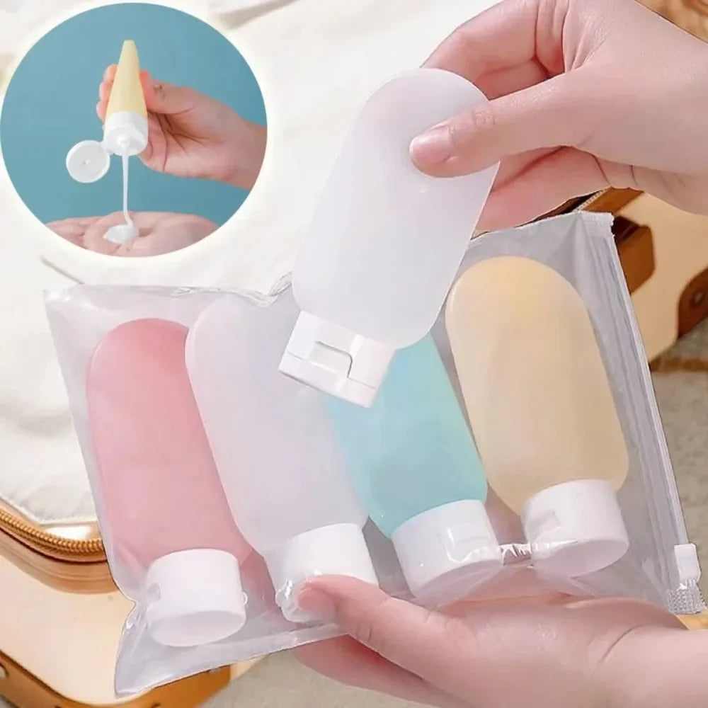 Gentle Silicone Squeeze Bottles - Set Of 4